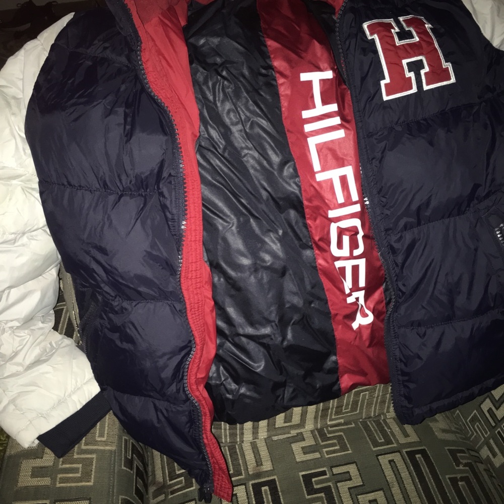 TOMMY HILFIGURE BUBBLE COAT